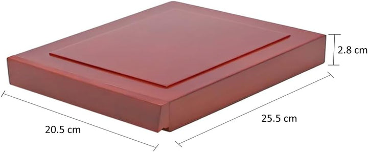 Safe 6829 Echtholz Münzbox Nova Exquisite 35 x 29 mm | mit runden Fächern | ideal für 5 DM, 10 Euro