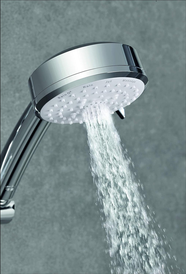 Grohe 27588002 Tempesta Cosmopolitan 100 Wandhalterset 3 Strahlarten, Chrom Wandhalterset 3 Strahlar