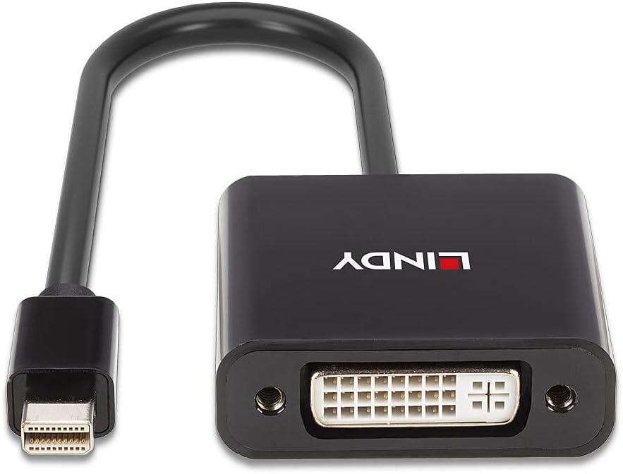 LINDY 41736 Mini DisplayPort auf DVI Konverter, aktiv