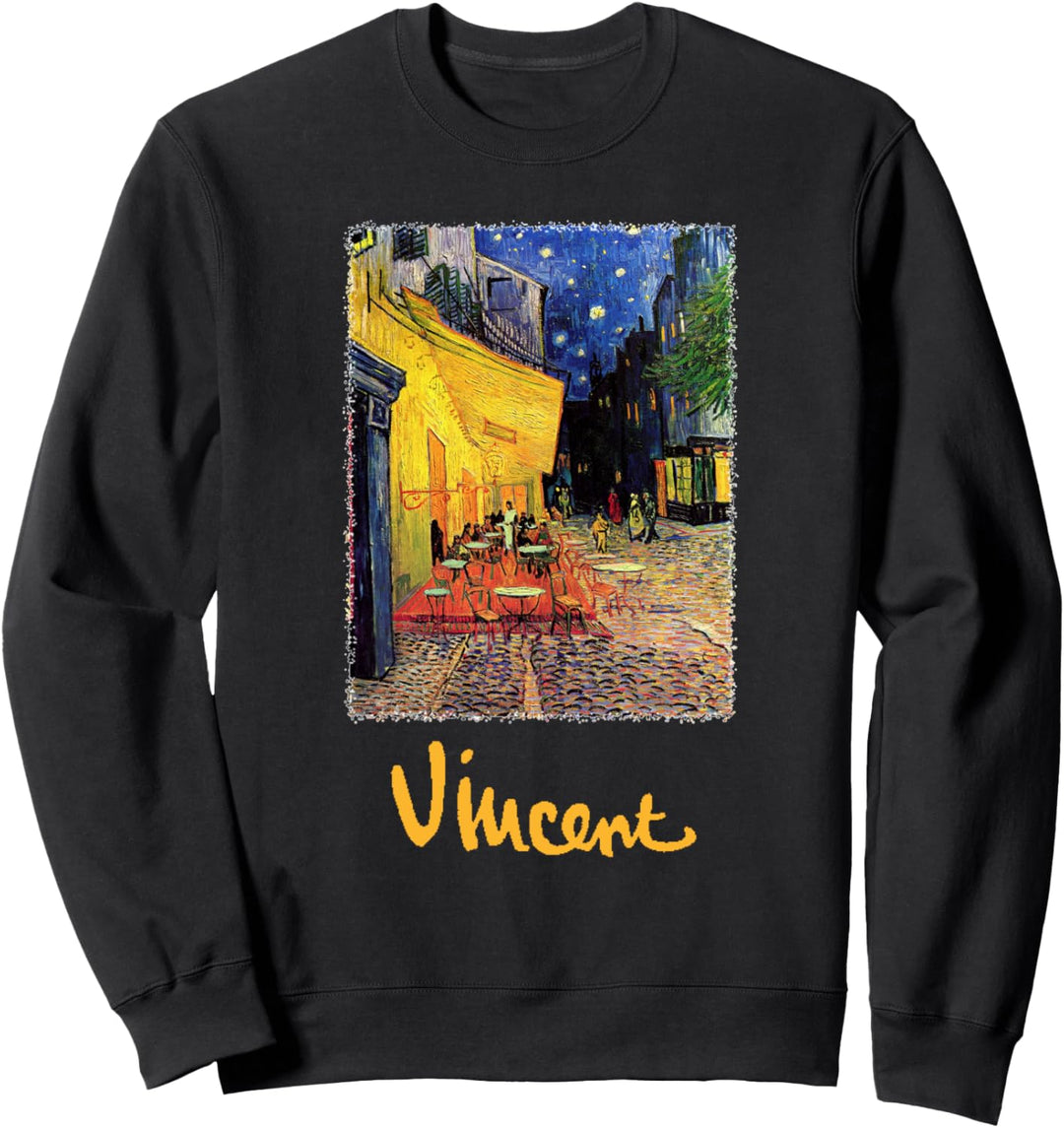 Café-Terrasse bei Nacht, Place du Forum von Vincent van Gogh Sweatshirt