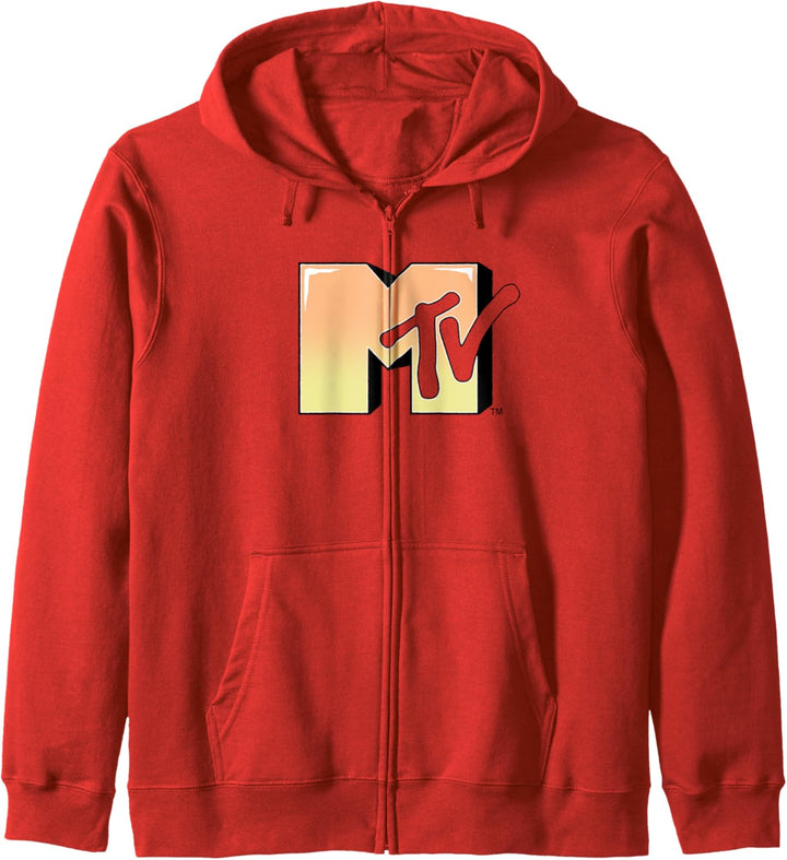 MTV Music Television Gradient Logo Kapuzenjacke