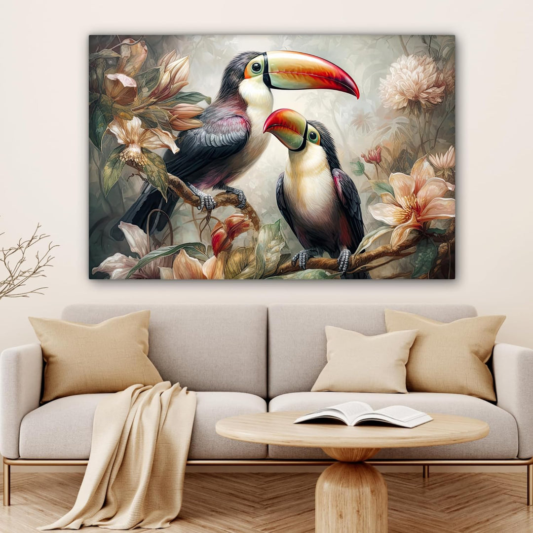 MuchoWow© Bilder Gross 120x80 cm XXL Wohnzimmer Deko Modern Wandbild Foto auf Leinwand Bild Schlafzi