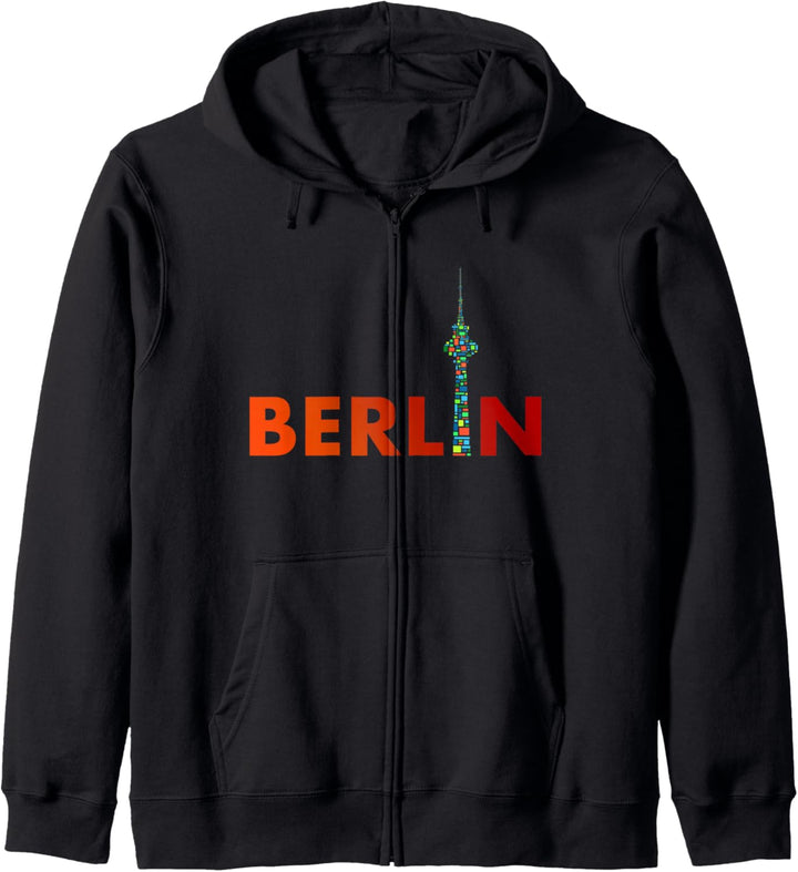 Berlin Design - Berliner Bär - I Love Berlin Kapuzenjacke