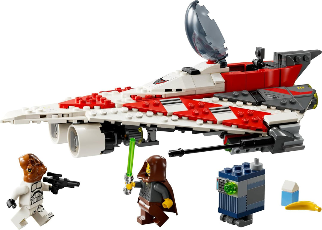 LEGO Star Wars Jedi Bobs Sternjäger, Bauspielzeug, Spielzeug-Sternenschiff Steinen, beliebter Charak