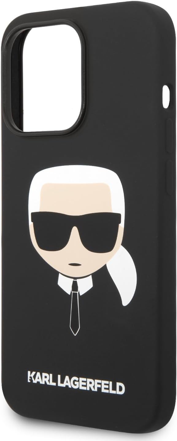 KARL LAGERFELD KLHCP14XSLKHBK Hülle für iPhone 14 Pro Max 6,7" hardcase Schwarz