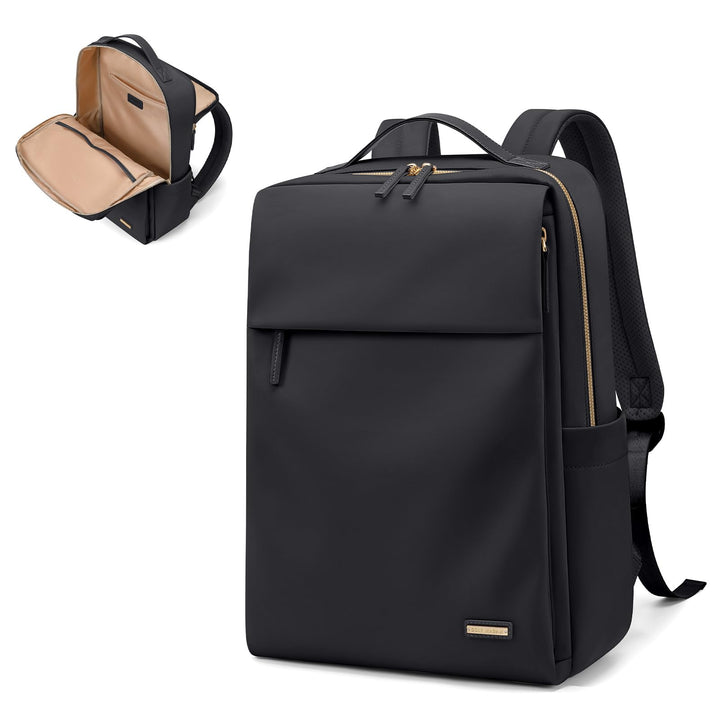 Rucksack Damen Laptop Reise Schulrucksack 15.6 Zoll mit Laptopfach, Wasserdicht Multifunktionaler Lä