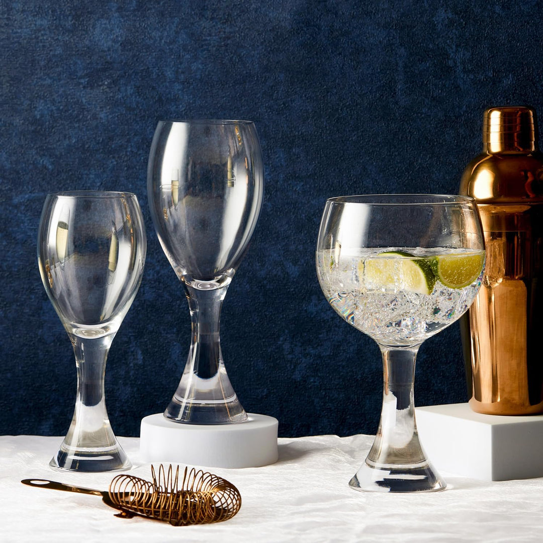 Anton Studio Designs - Manhattan Champagnerflöten - Schön geformt - 2er-Set - 250ml Fassungsvermögen
