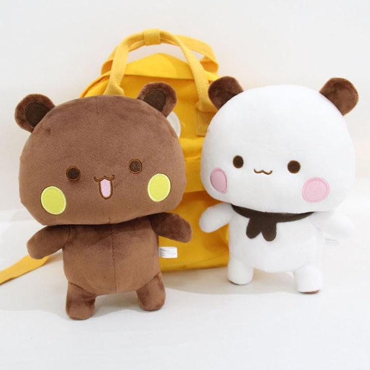 2 Stück Bubu Dudu Kuscheltier, Bubu Dudu Plüsch, Dubu Bubu, Bär Panda Bu-bu Du-du Kuscheltier, Panda
