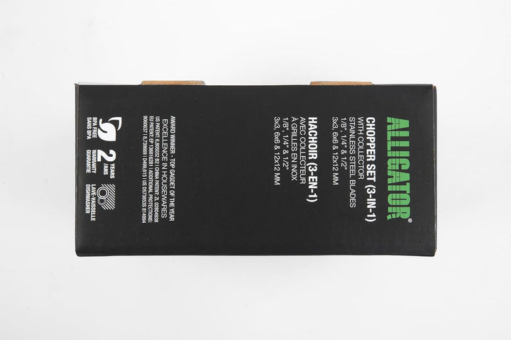 ALLIGATOR 3002 – Multifunktions-Zerkleinerer 3-in-1 – Gemüseschneider – Zwiebelschneider – Pommessch