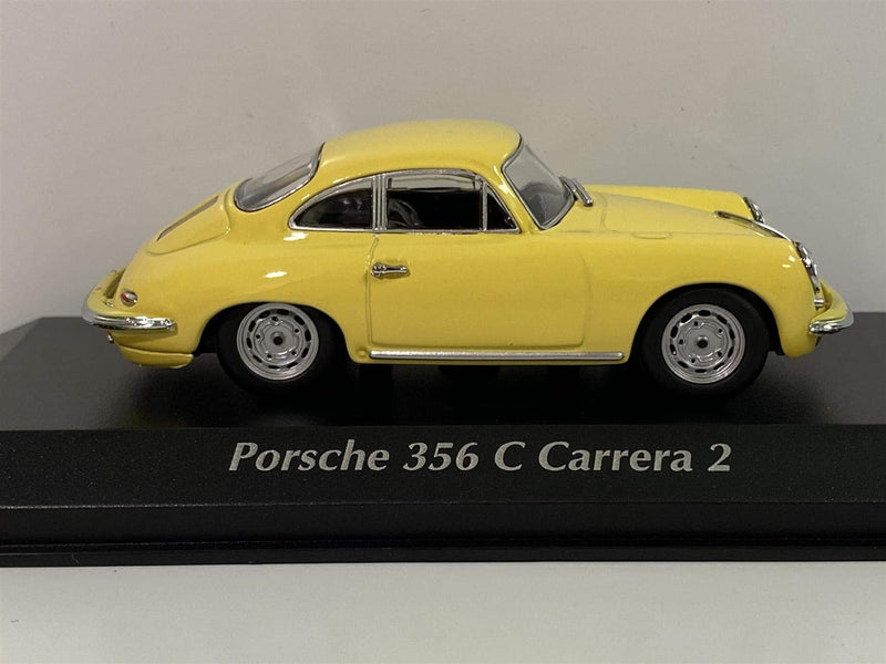 Minichamps 940062361 Maxichamps-1:43 1963 Porsche 356 Carrera 2-gelb