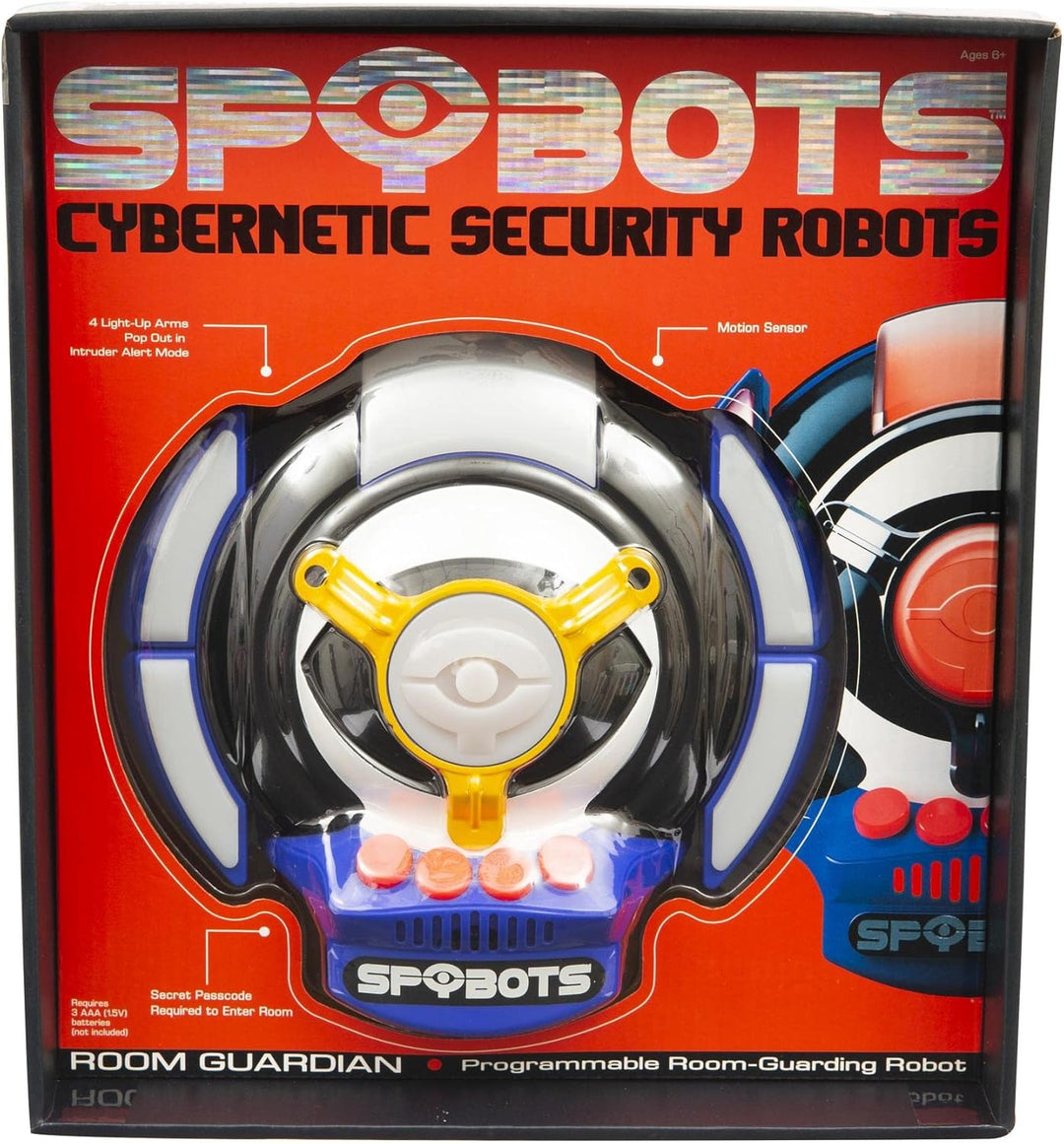 Spy Bots Room Guardian ist der Roboter, der das Kinderzimmer Aller Kinder schützt, programmieren Sie