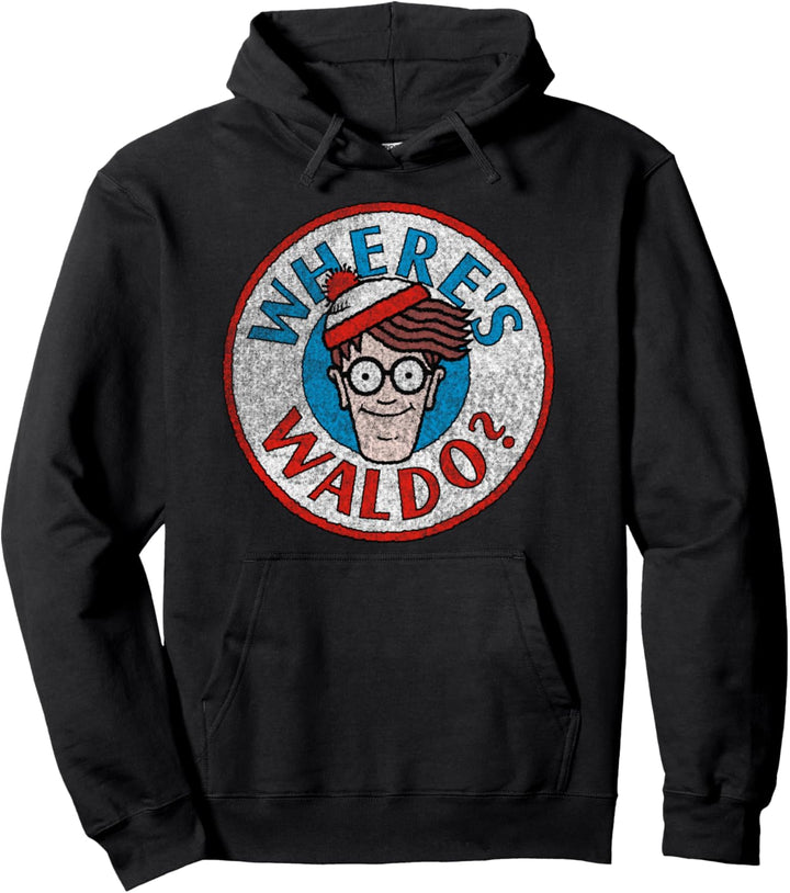 Where's Waldo? Waldo Logo Pullover Hoodie