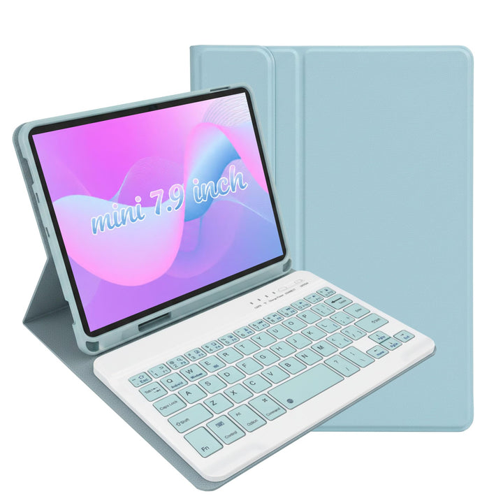Tastatur hülle für iPad mini 1/2/3/4/5 7,9" Hülle mit Tastatur magnetische abnehmbare QWERTY für Min
