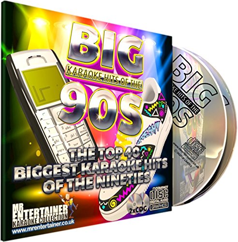 Mr Entertainer Big Karaoke Hits of The 90's (Nineties) CDG Pack. 40 besten Songs aus den Neunzigern