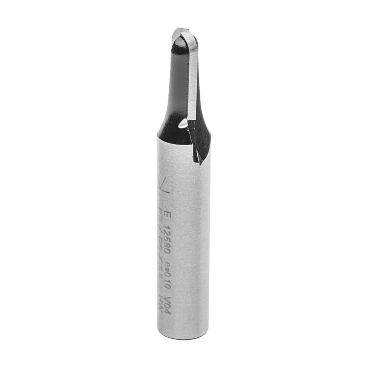 ENT 12580 Wasserrinnenfräser HW, Schaft (S) 8 mm, Durchmesser (D) 6 mm, NL 12,7 mm, R 3 mm, SL 32 mm