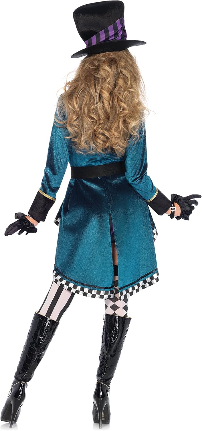 LEG AVENUE Damen Delightful Hatter Kost me, Mehrfarbig, Grösse: S (EUR 36), Grösse: S (EUR 36)