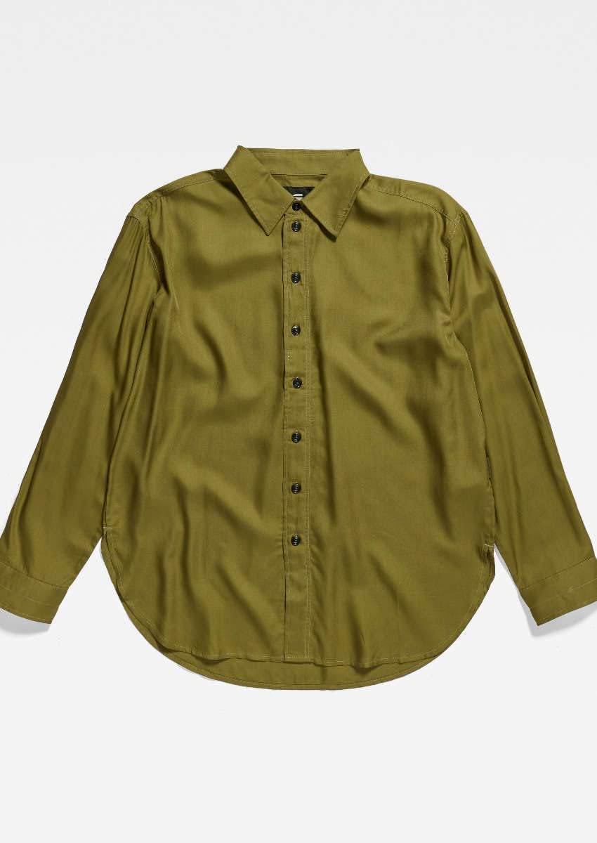G-STAR RAW Damen Dress Hemd Shirts XS Grün (Avocado D22917-d297-d612), XS Grün (Avocado D22917-d297-