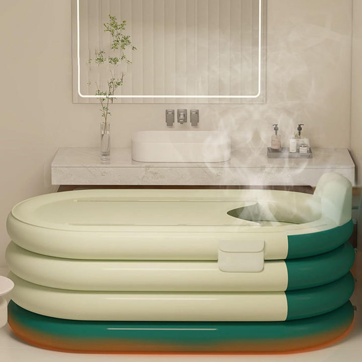 Aufblasbare Badewanne - Ganzkörper-Einweichhilfe - Aufblasbare Wanne für die Dusche | für Spa, Entsp