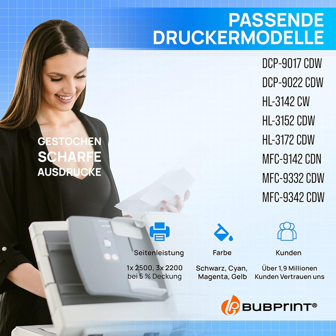 TN242 TN246 kompatibel als Ersatz für Toner Brother TN-242 TN-246 für DCP-9017CDW DCP-9022CDW HL-314