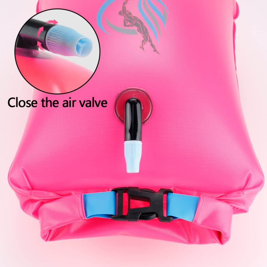 20L Schwimmboje Wasserdicht Aufblasbare Trockentasche Schwimmen Hohe Sichtbarkeit für Wassersport, o