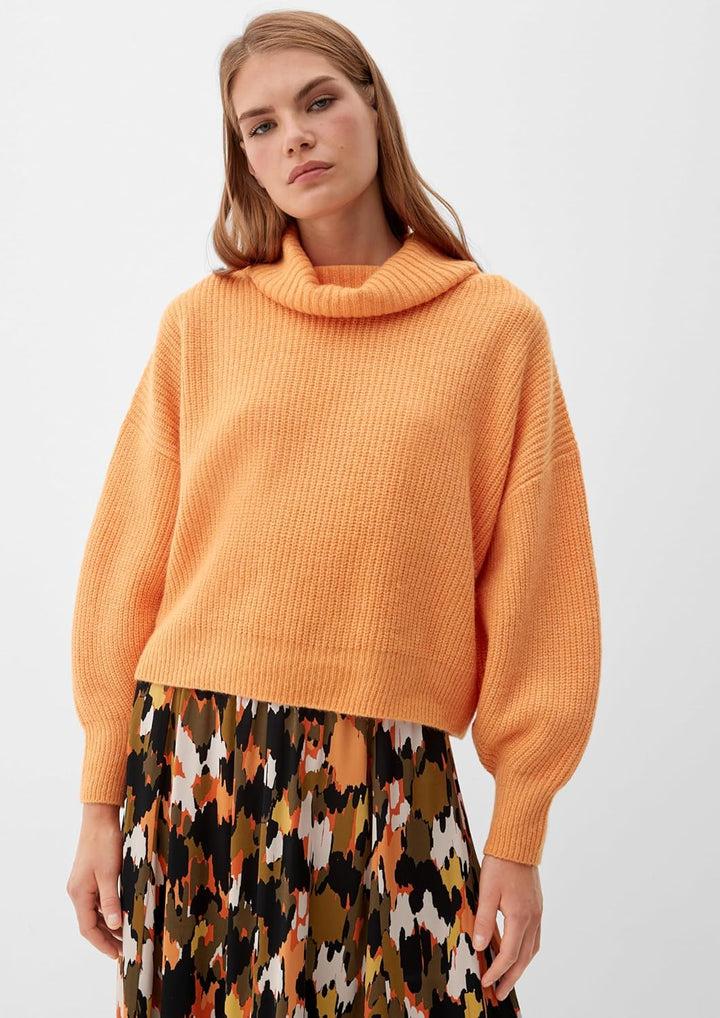 s.Oliver Pullover aus Wollmix 36 Orange, 36 Orange
