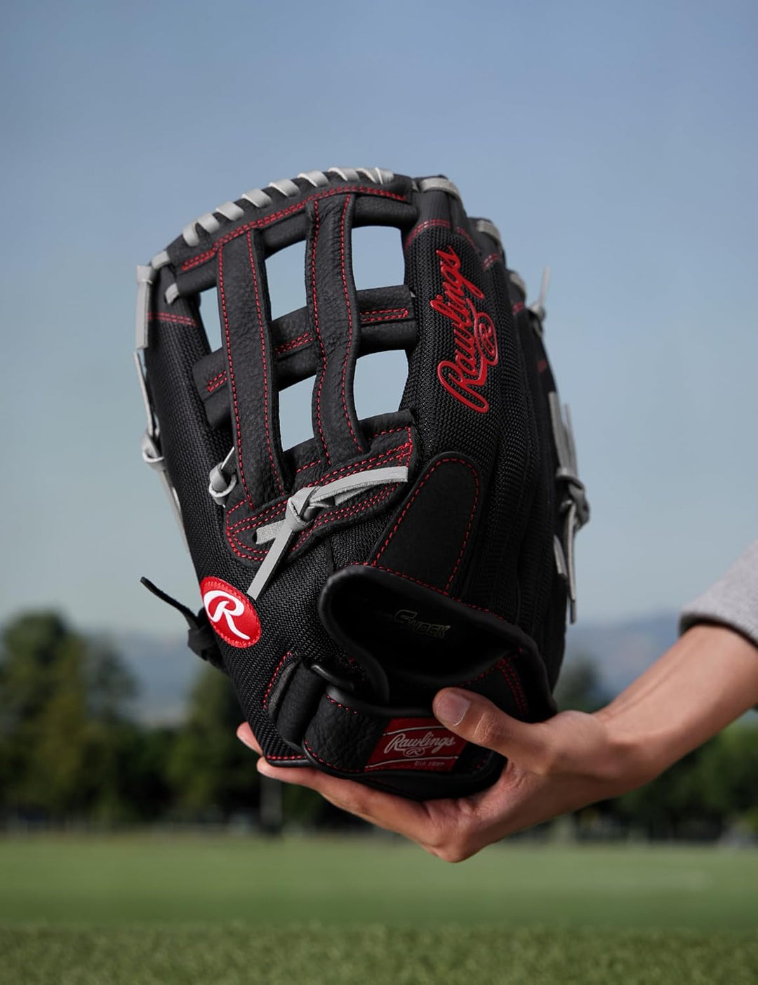 Rawlings Renegade Baseball-/Softball-Handschuh Serie Linke Hand Wurf Baseball/Softball 33 cm (13 Zol