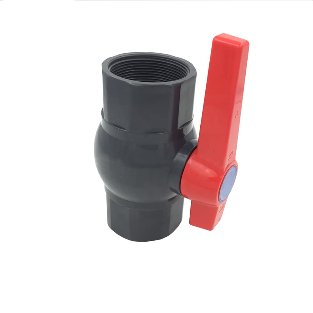 SENRISE PVC Kugelhahn Wasserzulaufventil Kompaktes U weibliches Zwei-Wege-Gewinde Wasserzulaufventil