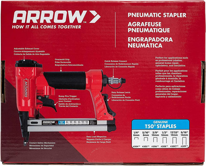 Arrow PT50 Druckluftnagler 1 Unit, 1 Unit
