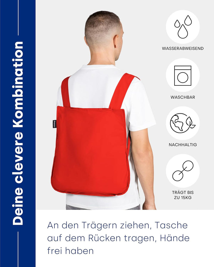 Notabag Unisex Original Gepäck-Handgepäck Original Rot, Original Rot
