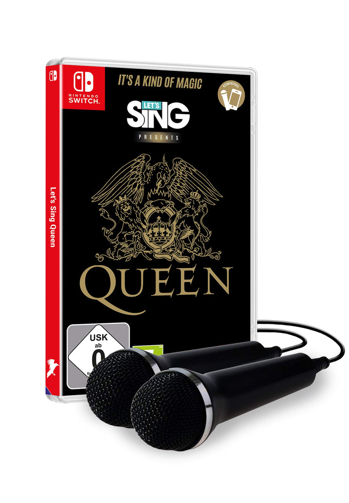 Let's Sing Queen [+ 2 Mics] (Nintendo Switch) Nintendo Switch Standard + 2 Mics, Nintendo Switch Sta