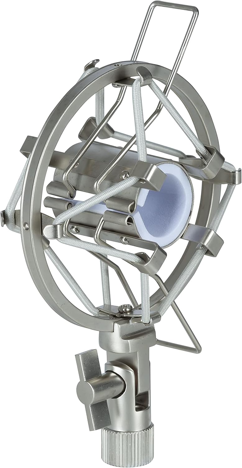Fame Audio Pro Series VRM-12, Bändchenmikrofon in Silber, Richtcharakteristik Acht, XLR 3 Pol Anschl