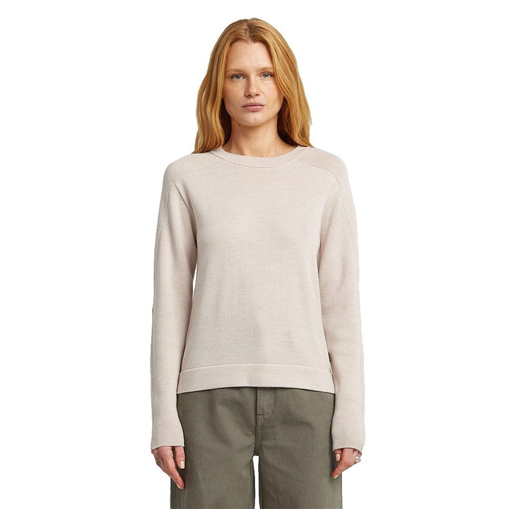 G-STAR Damen Core r Knit wmn XS Weiss (Whitebait D27712-b692-1603), XS Weiss (Whitebait D27712-b692-
