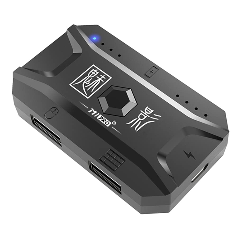 M1 Pro Keyboard Mouse Converter Portable Mobile Game Keyboard und Mouse Adapter BT5.0 Connection Sup