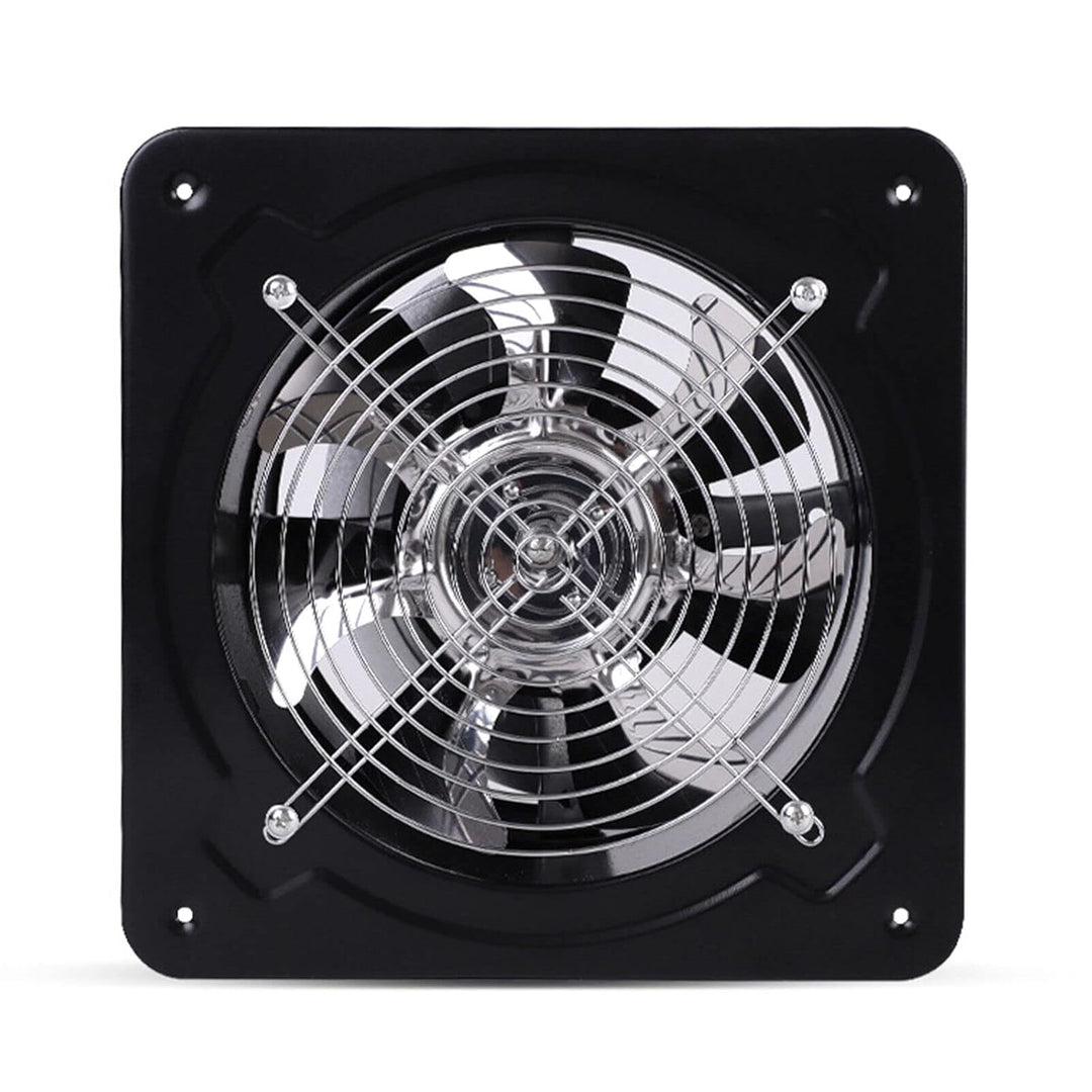 Axial Industrie Ventilator Ø 200 mm schwarz Abluft Zuluft Rohrlüfter Radial Rohr Lüfter Absauglüfter