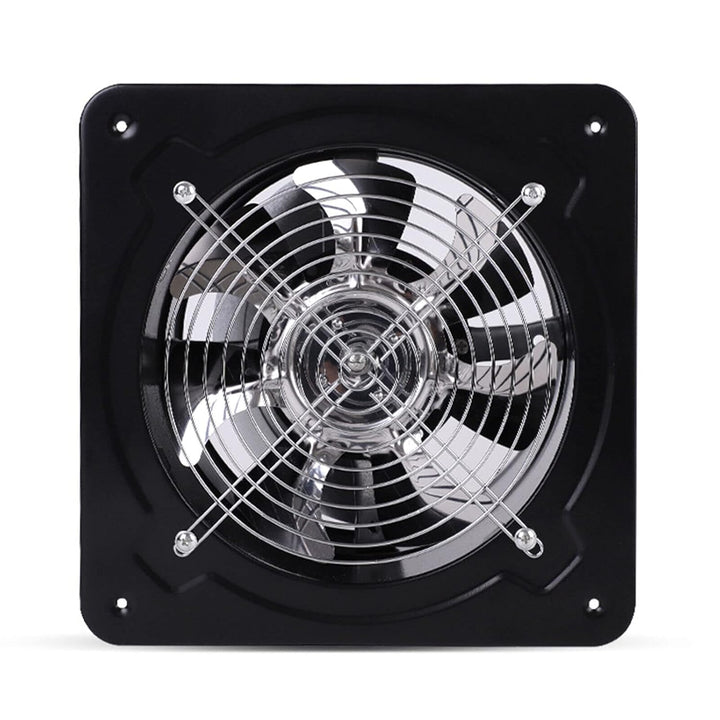 Axial Industrie Ventilator Ø 200 mm schwarz Abluft Zuluft Rohrlüfter Radial Rohr Lüfter Absauglüfter