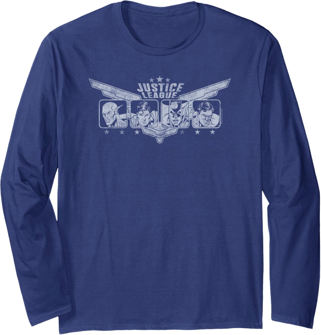 Justice League Justice Wings Langarmshirt