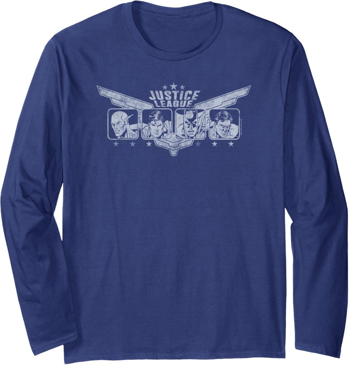 Justice League Justice Wings Langarmshirt