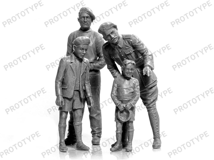 ICM Modell Panzer Fcm 36 mit French Tank Crew