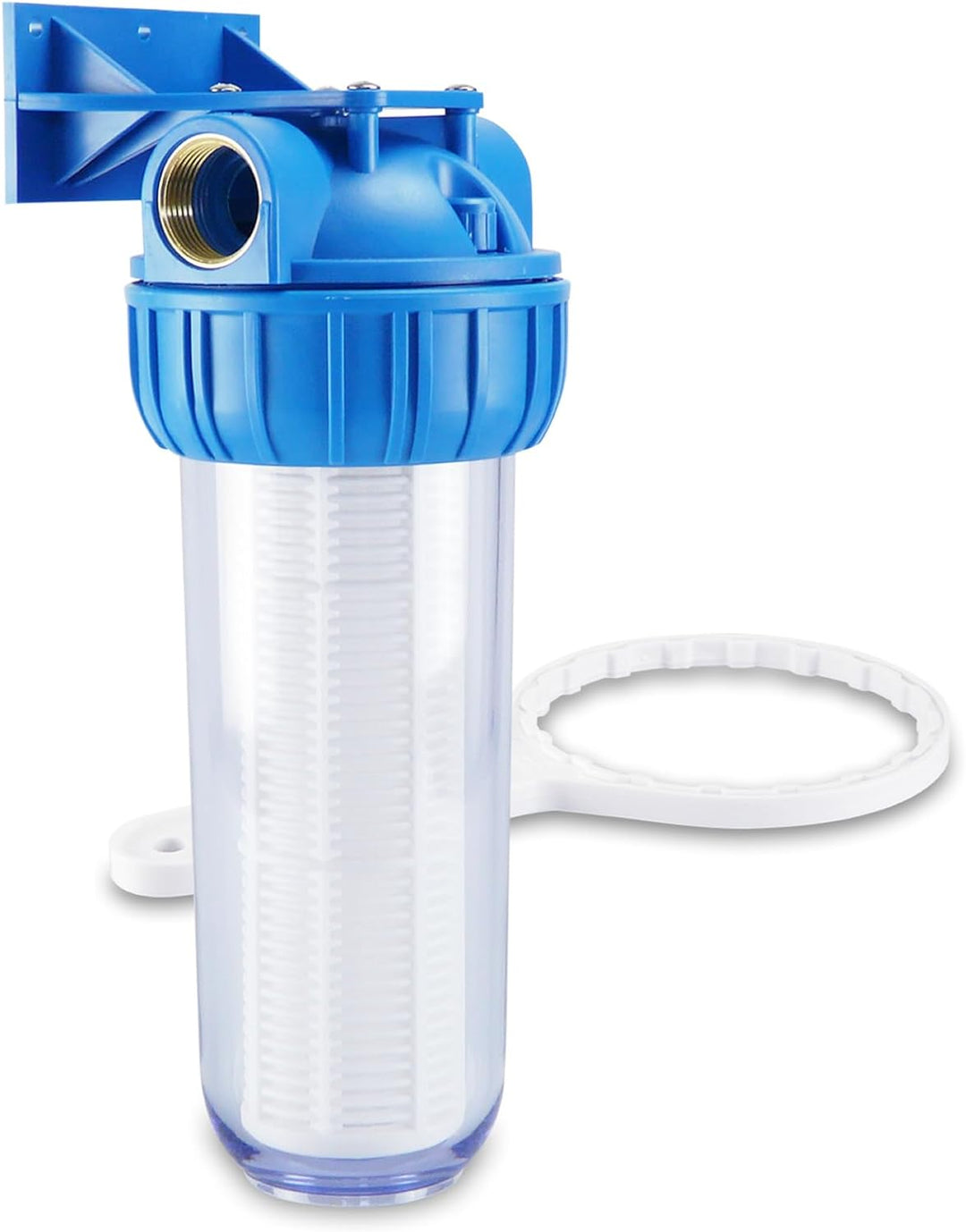 smardy HWF 100 Vorfilter Hauswasserwerk Pumpen Hauswasserfilter 1" Zoll Waschbar 5000 L/h Vorfilter
