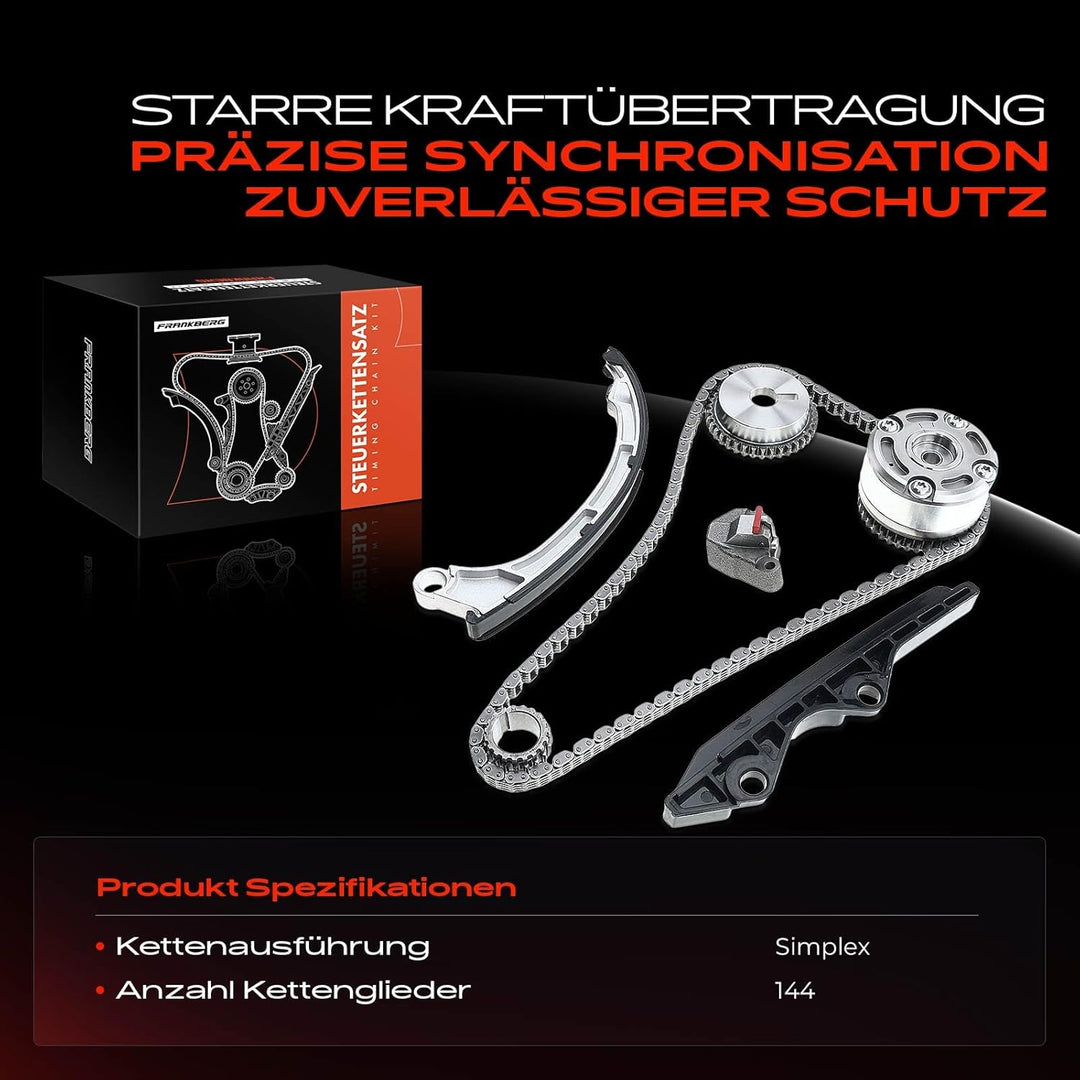 Steuerkettensatz für Micra C+C III K12 Micra III K12 Note E11, NE11 Stream RN 1.0L-2.0L 2001-2012 TC