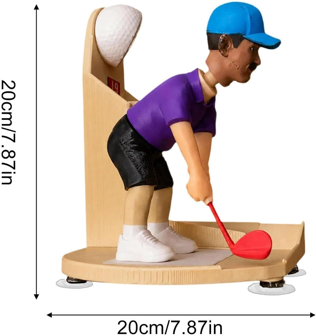 Golf Swing Beer Buddys | Golf Themed Automatic Bottle Opener | Beer Bottles Cap Launcher & Collector