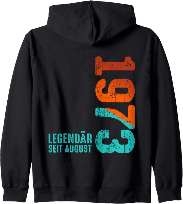 Legendär Seit August 1973 Limited Edition August 1973 Kapuzenjacke