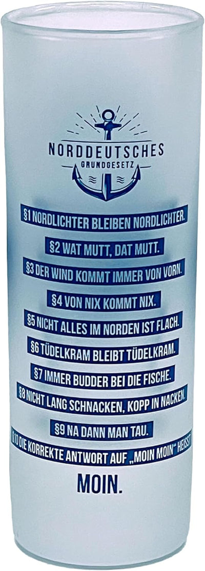 3forCologne Schnapsgläser 6,5cl | 6er Set | Nordsee Perle | Pinnchen, Shotgläser, Tequila, Vodka, Ob