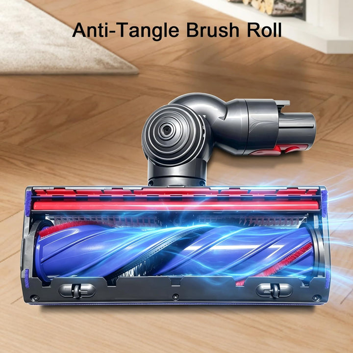 Ersatzkopf mit Anti-Verwicklungsfunktion für Dyson V7 V8 V10 V11 V15 Animal Cyclone Motorised, Schne