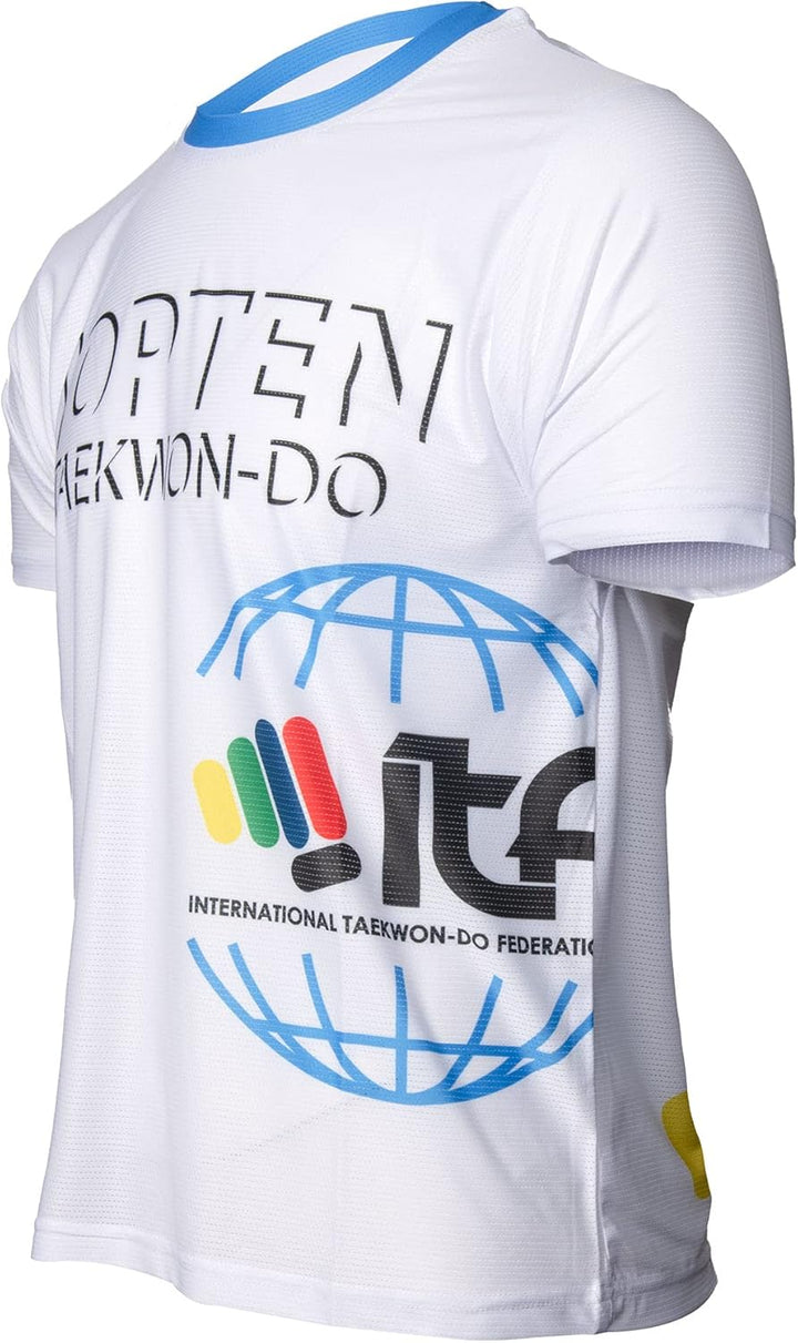 T-Shirt „ITF Shadow“ XXL Weiss, XXL Weiss