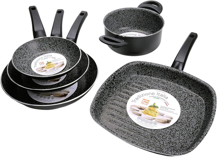 ALLUFLON Grillpfanne 28 cm Tradizione Italia