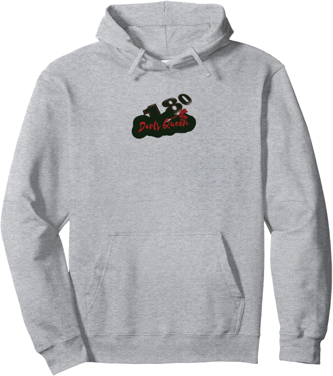 Dart Queen Trikot mit Backprint für Frauen Damen Pullover Hoodie