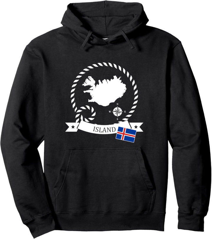Island klassisch maritim Pullover Hoodie