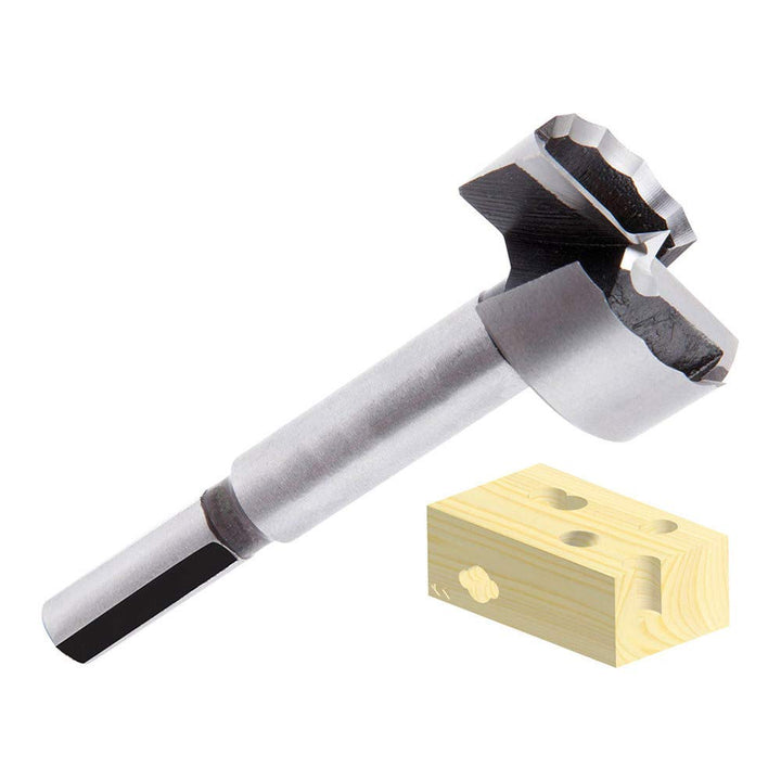 ENT 40105 5-teilig Forstnerbohrer Set - Wave Cutter - mit Wellenschliff - Durchmesser 15-20-25-30-35