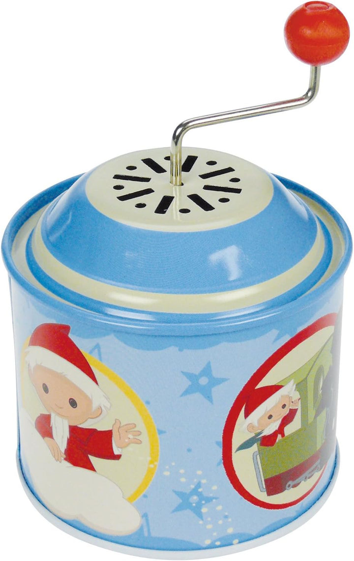 Lena 52120 - Panoramakreisel Eisenbahn Ø 19 cm, Kunststoff Schwungkreisel & Bolz 52754 - Musikdrehdo